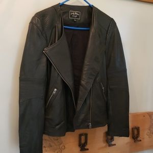 Lucky brand leather jacket